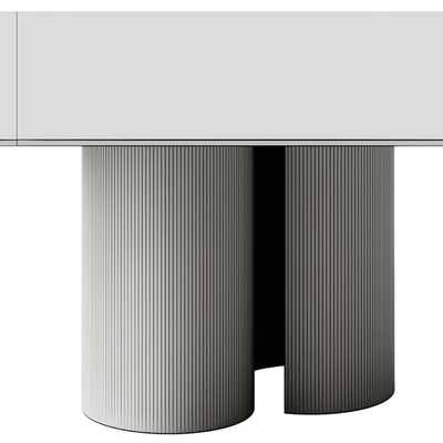 Fiam Italia LUXOR Glass table — Ver 5