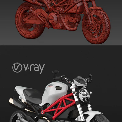 Ducati Monster 696 — Вид 3