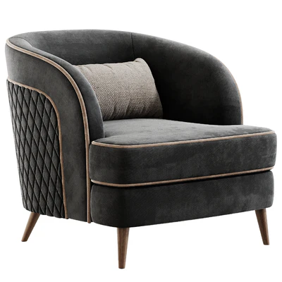 FH 7272 Boston Arm Chairs Pair — Ver 5