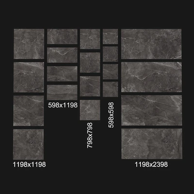 Tubadzin Monolith Grand Cave Graphite — Ver 2