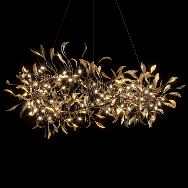 Hanging chandelier Vargov Design - Olive — Descargar