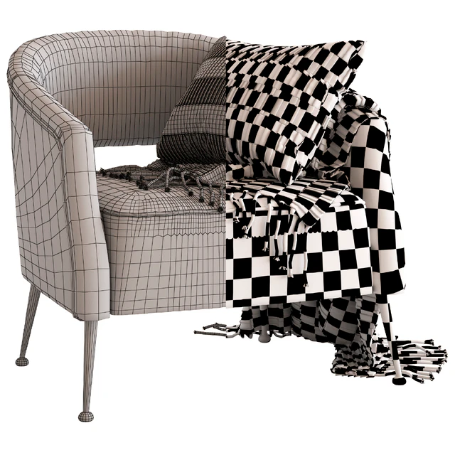 Cult Furniture Bella Armchair — Скачать