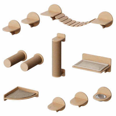 Wall mounted complex for cats — descargar