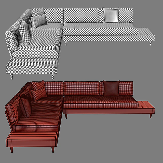 Portside Outdoor Low Sectional — Скачать