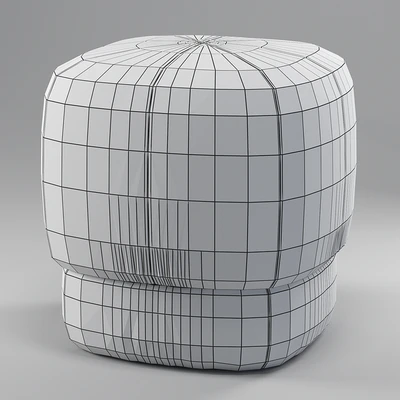 Dantone Pouf Stamp 45 cm — Ver 4
