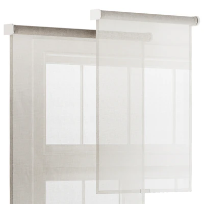 Linen Tulle Roller Blinds — Вид 2