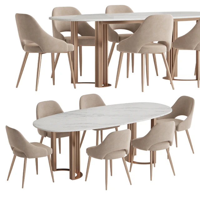 Hudkoff Lord Aero chair Dining set — Descargar