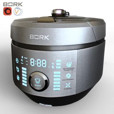 Bork U800 Silver Multivark — Ver 3