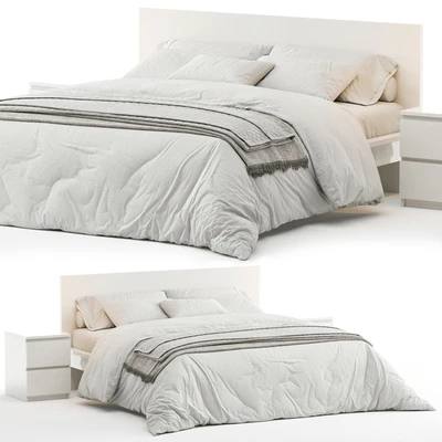 Bed IKEA Malm — Ver 1