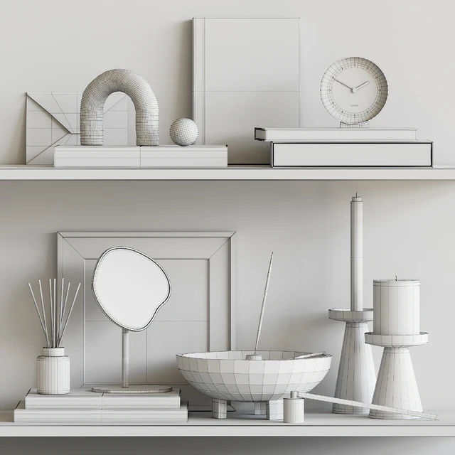 Decorative beige set — Download