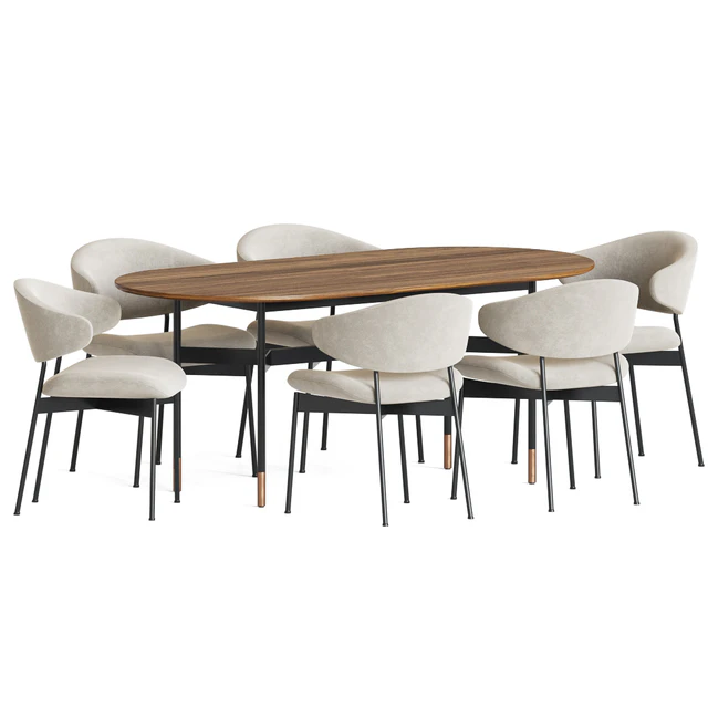 Luz Chair Harri Table Dining Set — Descargar