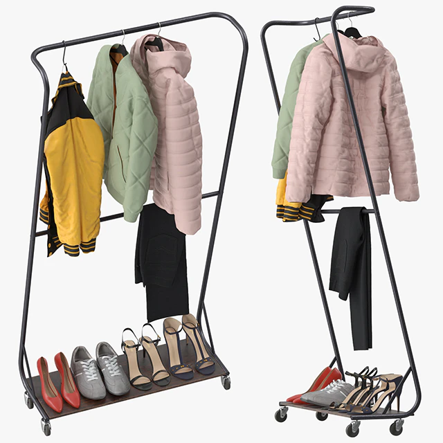 Billie Clothing Rack — Descargar