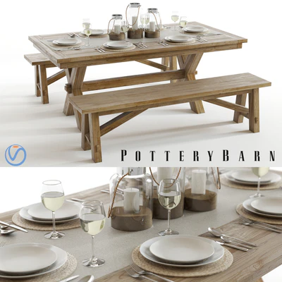 Pottery Barn Toscana Set — Ver 1