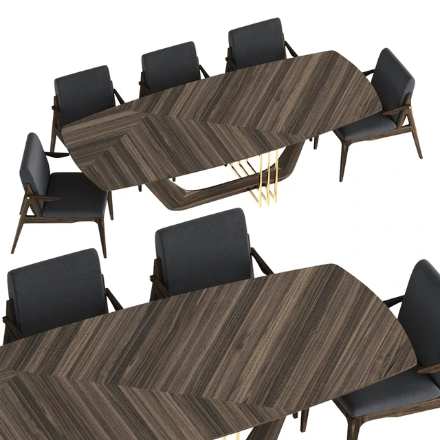 TABLE + CHAIRS BY ARCHMEBEL — Descargar
