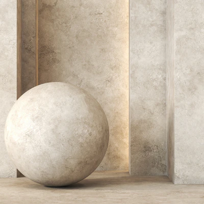 Travertine Texture 4K - Seamless — Скачать