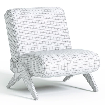 virgo occosional chair Virgo — Ver 2