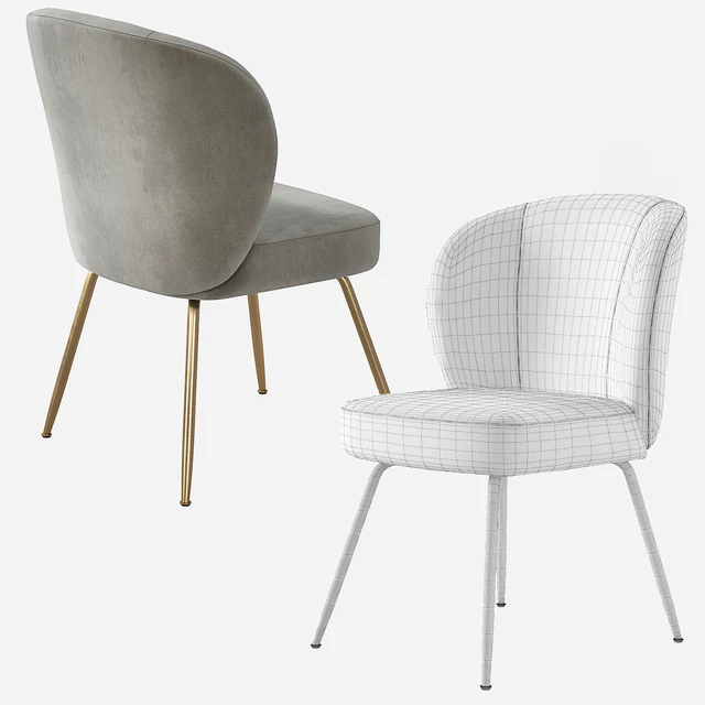 West Elm Greer Upholstered Dining Chair — Descargar
