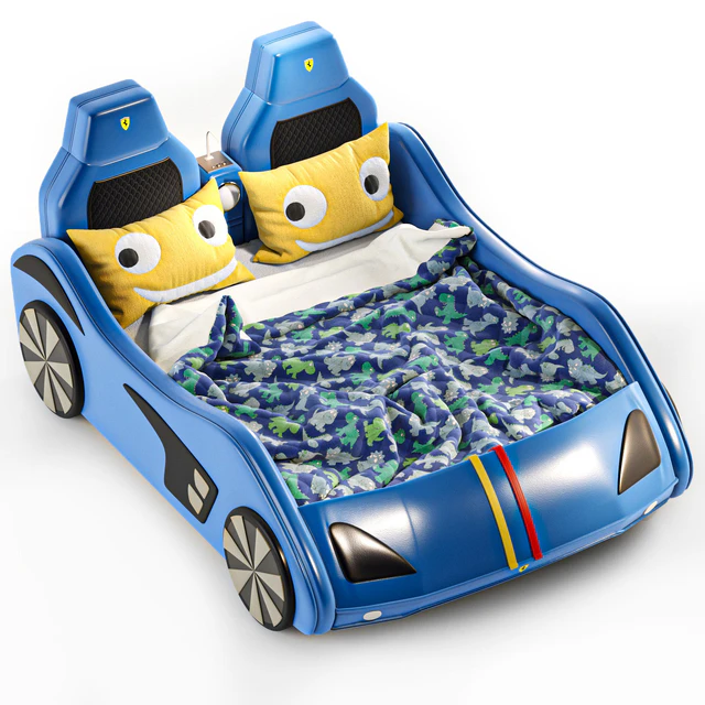 child bed car ferrari (storage) Low poly — Скачать