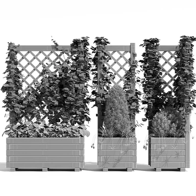 Planter with trellis — Вид 3