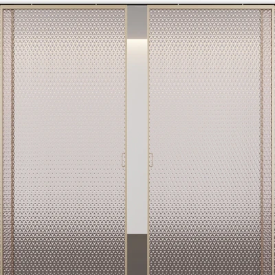 Sliding doors with embossed glass No. 3 — Ver 4