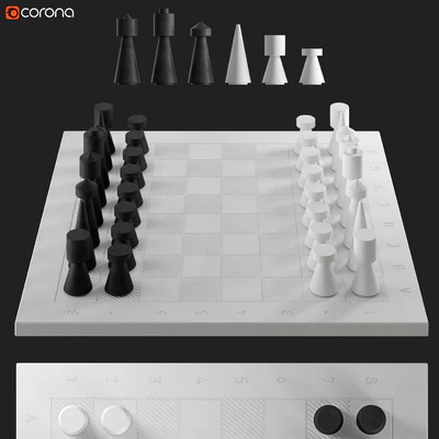 Concrete chess — Вид 3