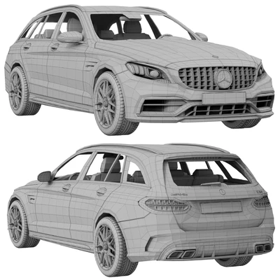 Mercedes Benz AMG C63 Estate — Ver 4