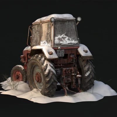 Old tractor — Ver 3