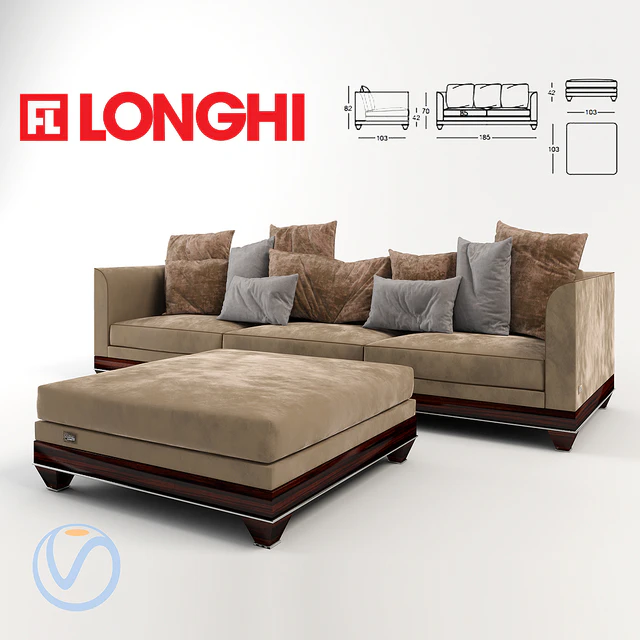 Sofa Longhi Chopin — Descargar