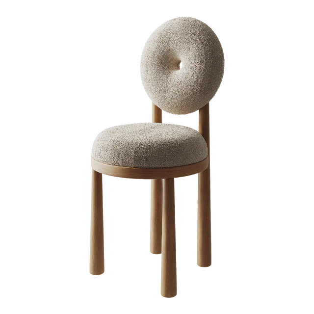 Nordic Ironwork Dining Chair — Download