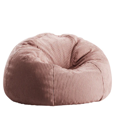 Icon Klassischer Sitzsack Flauschig aus Cord Kingston — Ver 5