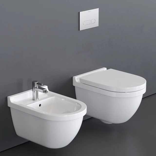 Duravit Starck 3 Wall-hung WC — Скачать