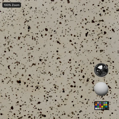 ink speckled glazed ceramic pottery texture beige — Ver 5