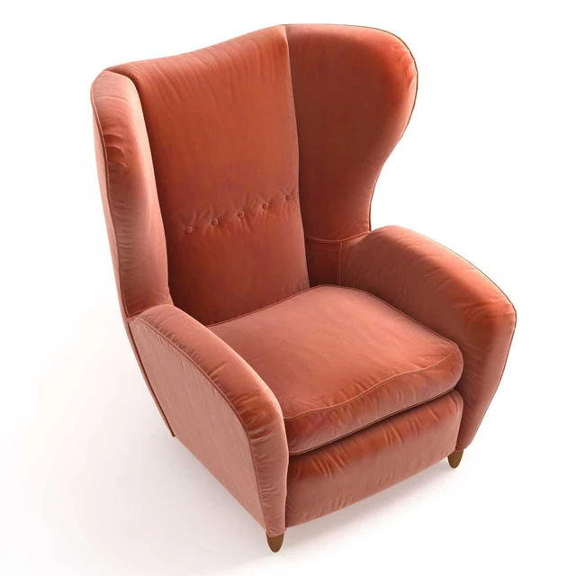 Armchair in the style of Paolo Buffa — Скачать
