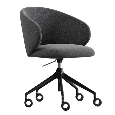 Connubia Tuka Sand / Matt Black Task Chair — Ver 4