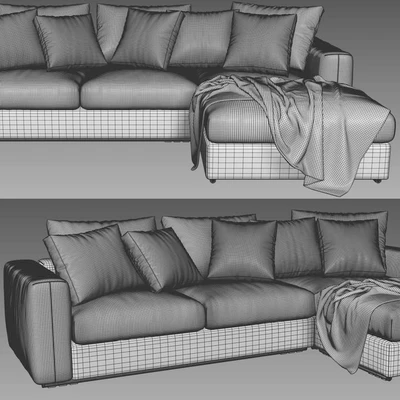 Flexform Asolo Sectional Sofa — Ver 2