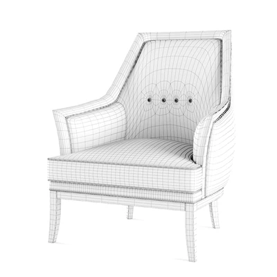 MARUNI Traditional Armchair — Ver 3