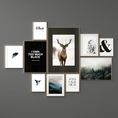 Poster Set "Forest Mountain" — Ver 2