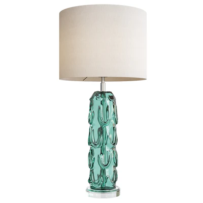 Aqua crystal vase table lamp liang and eimil gabor — Вид 1