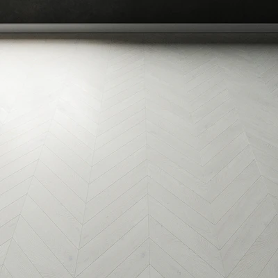 Parquet oak Coswick. Inspire CRYSTAL WHITE Bleached — Ver 4