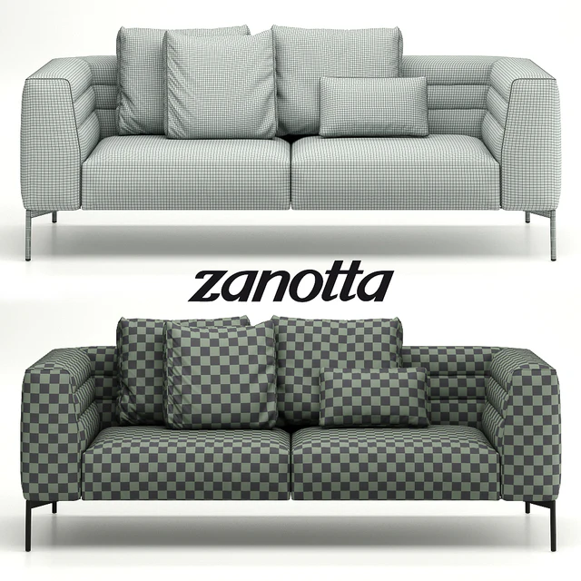 Sofa Botero by Zanotta — Descargar