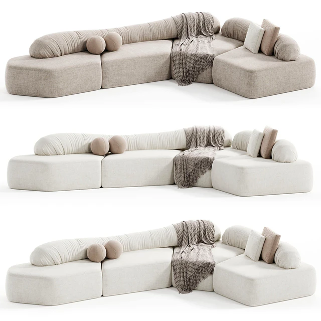 Edra On The Rocks Sectional Sofa — Descargar