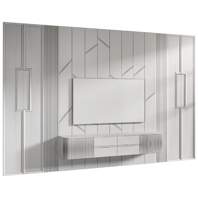 Tv 3D Panel 021 — Ver 3