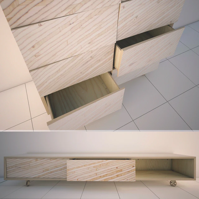dresser and TV-stands Archpole origami ply — Descargar