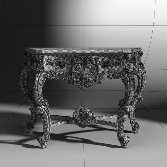 Консоль Cappellini Intagli 251 — Скачать