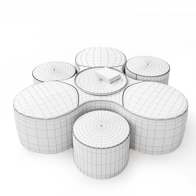 Frigerio Salotti BLOW pouf — Скачать