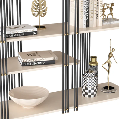 Bookcase BAMBOO / Praddy — Ver 5