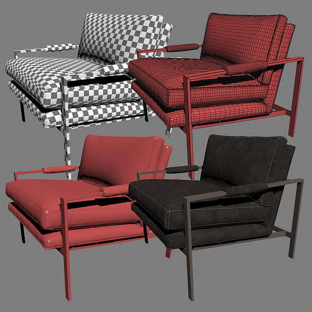 951 DESIGN CLASSIC Lounge Chair by MILO BAUGHMAN — Descargar