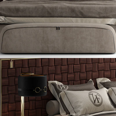 Bed vittoria frigerio DURINI — Ver 3