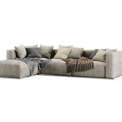 Poliform Shangai Chaise sofa — Ver 3