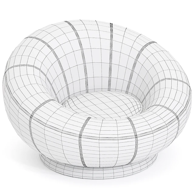 Petite Groovy Swivel Chair — Скачать